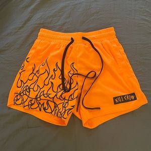Kill Crew Mauy Thai shorts size small mid thigh cut